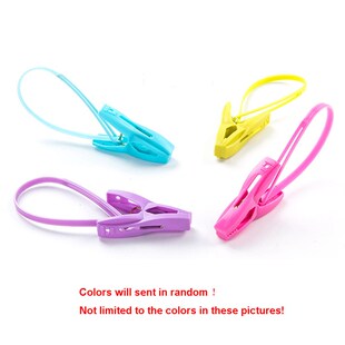 极速1Palastic Clothespin Windproof Clothes Hanger Pegs Clip