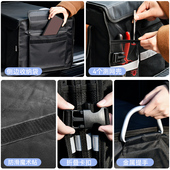 新品 汽车后e备箱收纳箱车载尾箱储物箱整理箱盒车内饰置物好物用