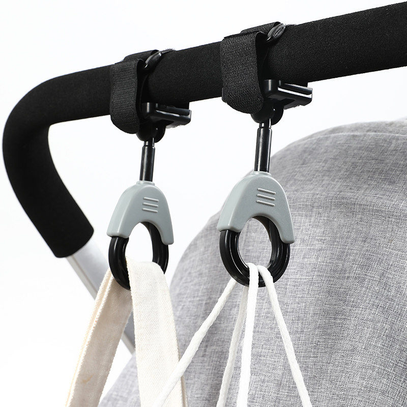 极速婴儿车挂钩手推车童车宝宝伞车通用配件N挂包收纳钩子挂架遛