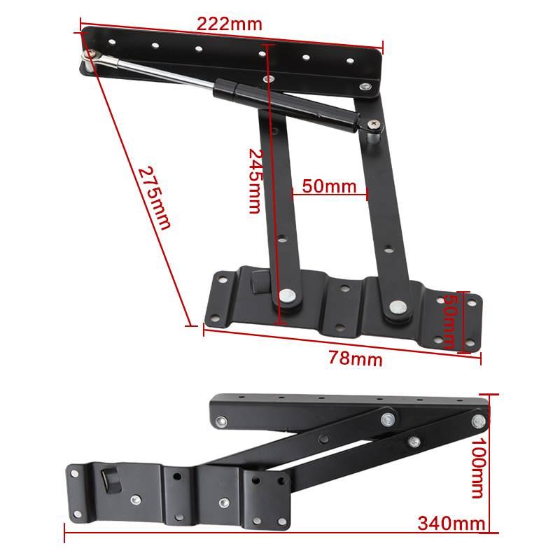 极速茶几升降器 餐桌电脑桌两用升降折叠支架N 多功能定制家俱五