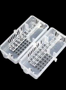 极速White transjparent Bee Queen cage Beekeeper Transfer bee