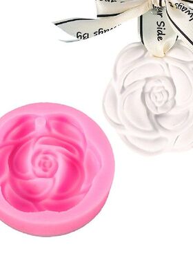 极速3D Rose Silicone Mold FondanFt Soap 3D Cupcake Jelly