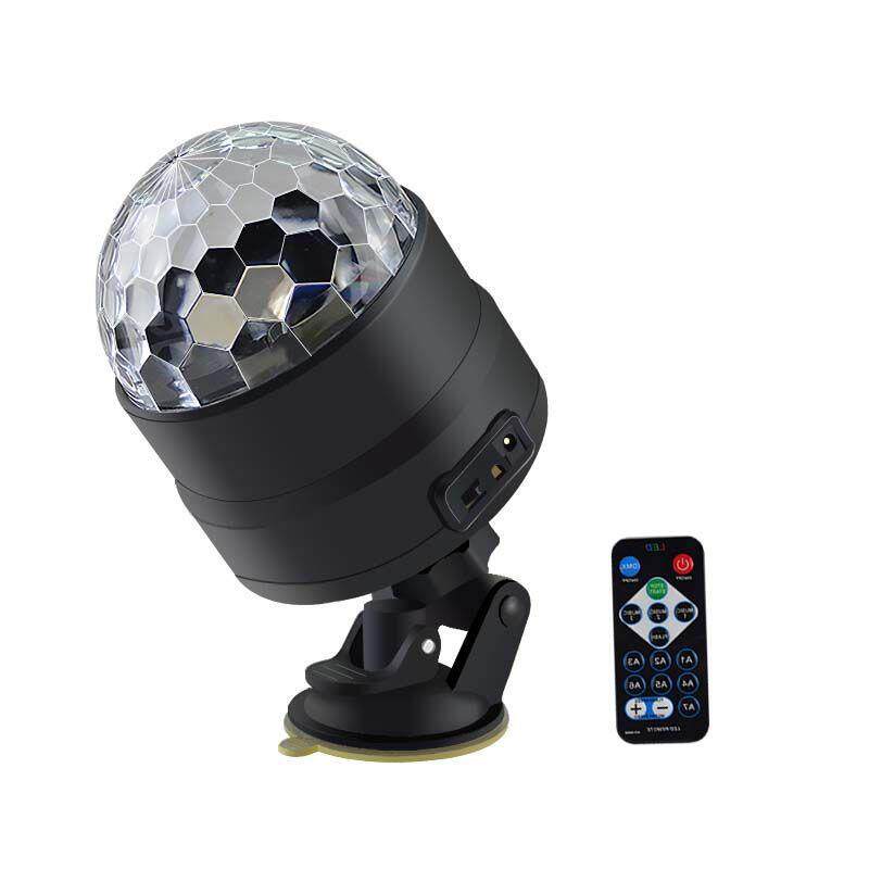 极速声控DJ遥控魔球灯pktv闪光灯包房家庭聚会七彩灯汽车氛围灯彩