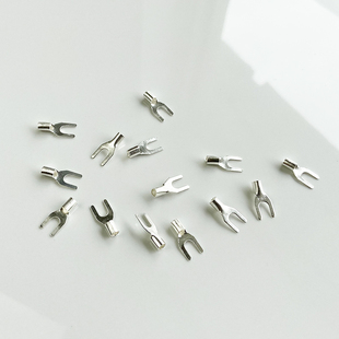 5.5 6冷压接H线端子U型Y形叉形裸端头铜线鼻子 极速UT1.5