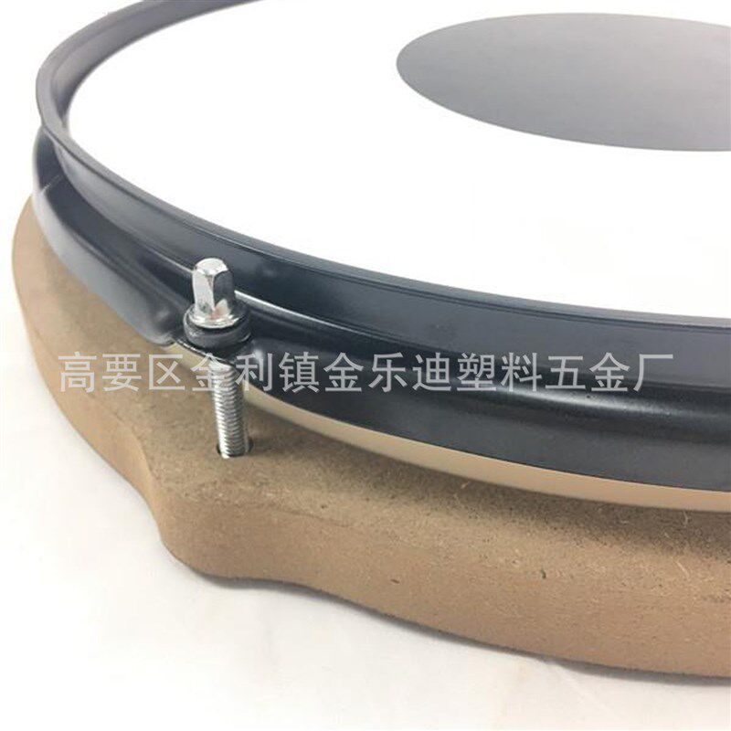 新品直供12寸仿真哑鼓哑鼓板架子I鼓初学练习鼓静音哑鼓板