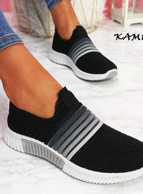 极速New Fashion lWomen Sneakers Rainbow Color Handmade Mesh