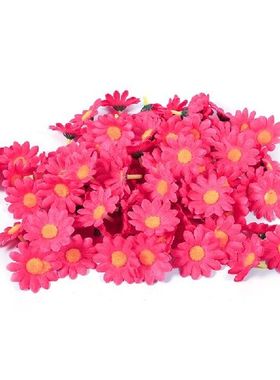 极速100pcs/seit Artificial Sunflower Flowers Faux Daisy Flow