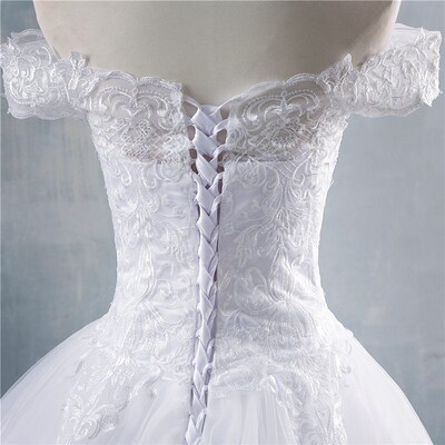 新品ZJ8150 ZJ9150 2019 2020 new WhiFte Ivory Off the Shoulde