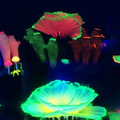极速Aquarium Decoration Fi Tank LDandscaping Coral Simulatio