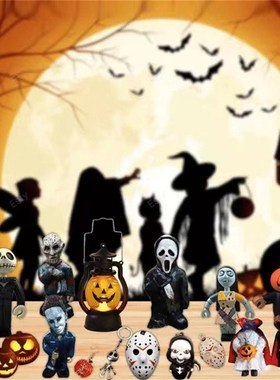 极速Halloween Doll Advent Calezndar Conta 24 Gifts, Hallowee