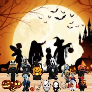 Calezndar Advent Conta Hallowee 极速Halloween Gifts Doll