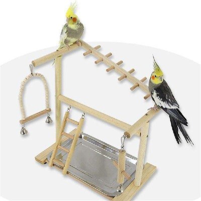 极速Pet Plfay Stand for Birds Parrot Playstand Cockatiel