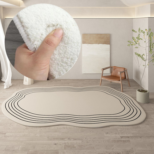 新品Irregular Round Living Room Carpet HomeN Decoration Spec