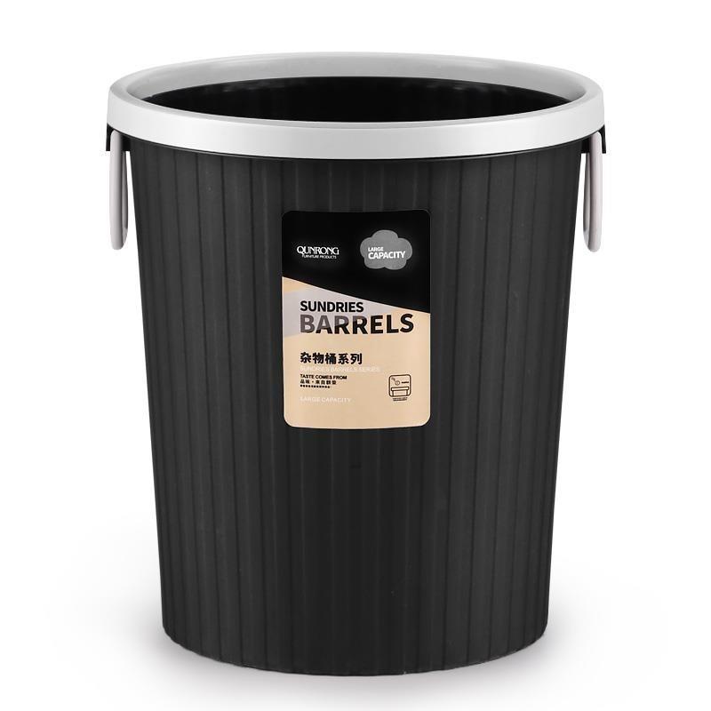 极速带压圈20l大容量大号v厨房用垃圾桶大号家用20升客厅无盖北欧