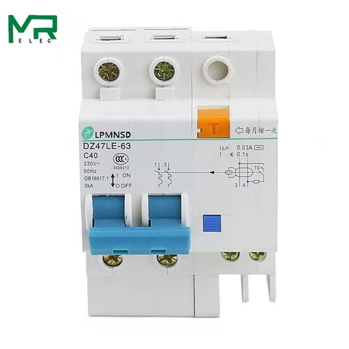 新品DZ47LE 2P  k6A 10A 16A 20A 25A 32A 40A 50A 60A  Residual