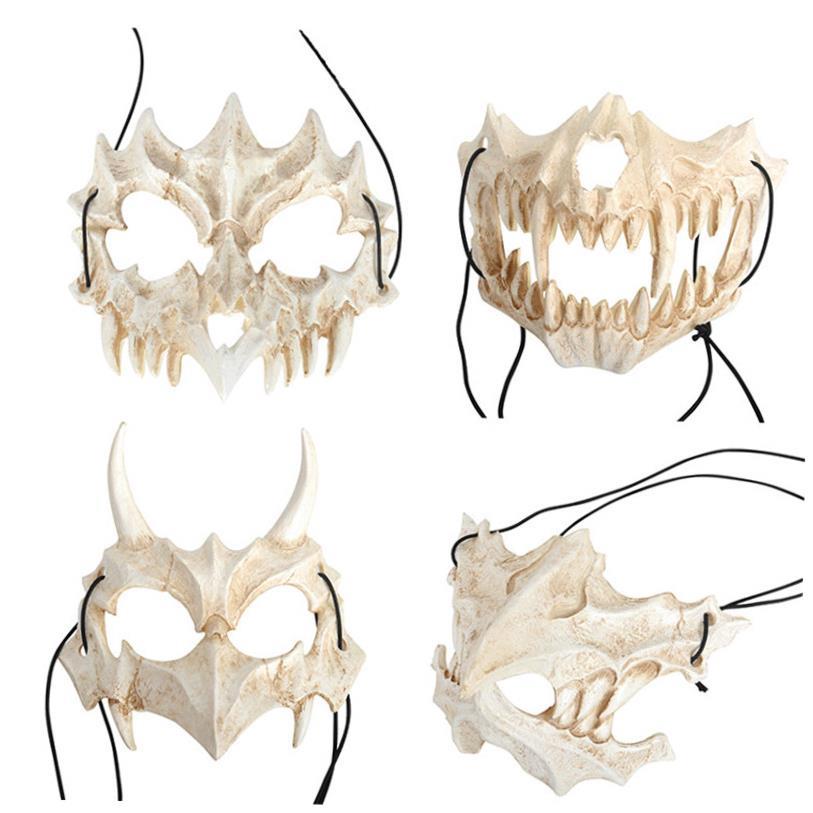 Halloween Japan Secondary Dress Up Cosplay COS Mask Dragon