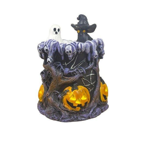 Halloween Vintage Ghost Pumpkin Devil Statue Halloween Home