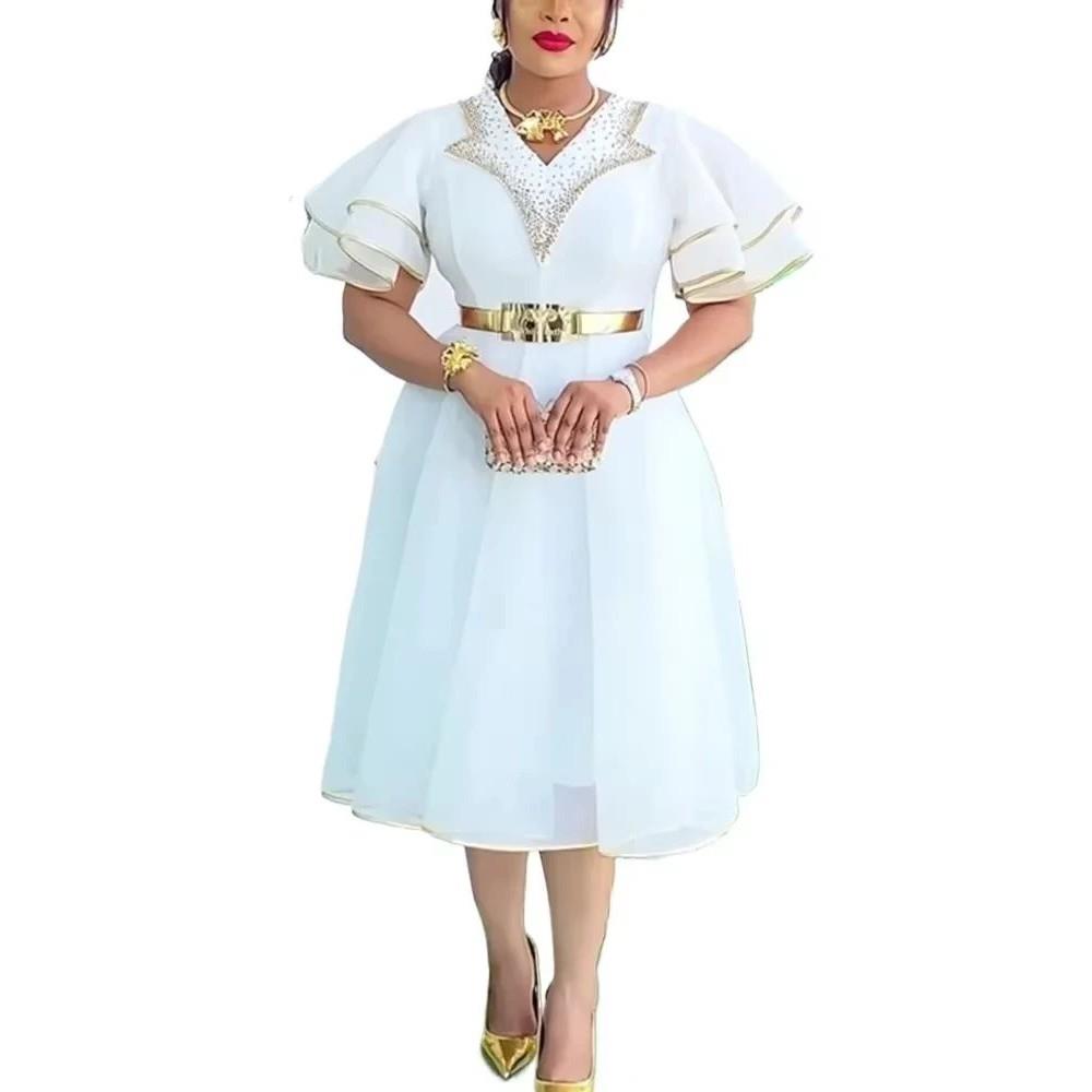 African Dresses for Women Plus Size Africa Clothes Dashiki A