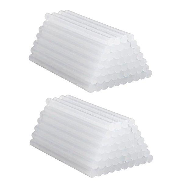 100Pcs Hot Melt Glue Sticks 7mmx100mm Hot Glue Sticks Rod