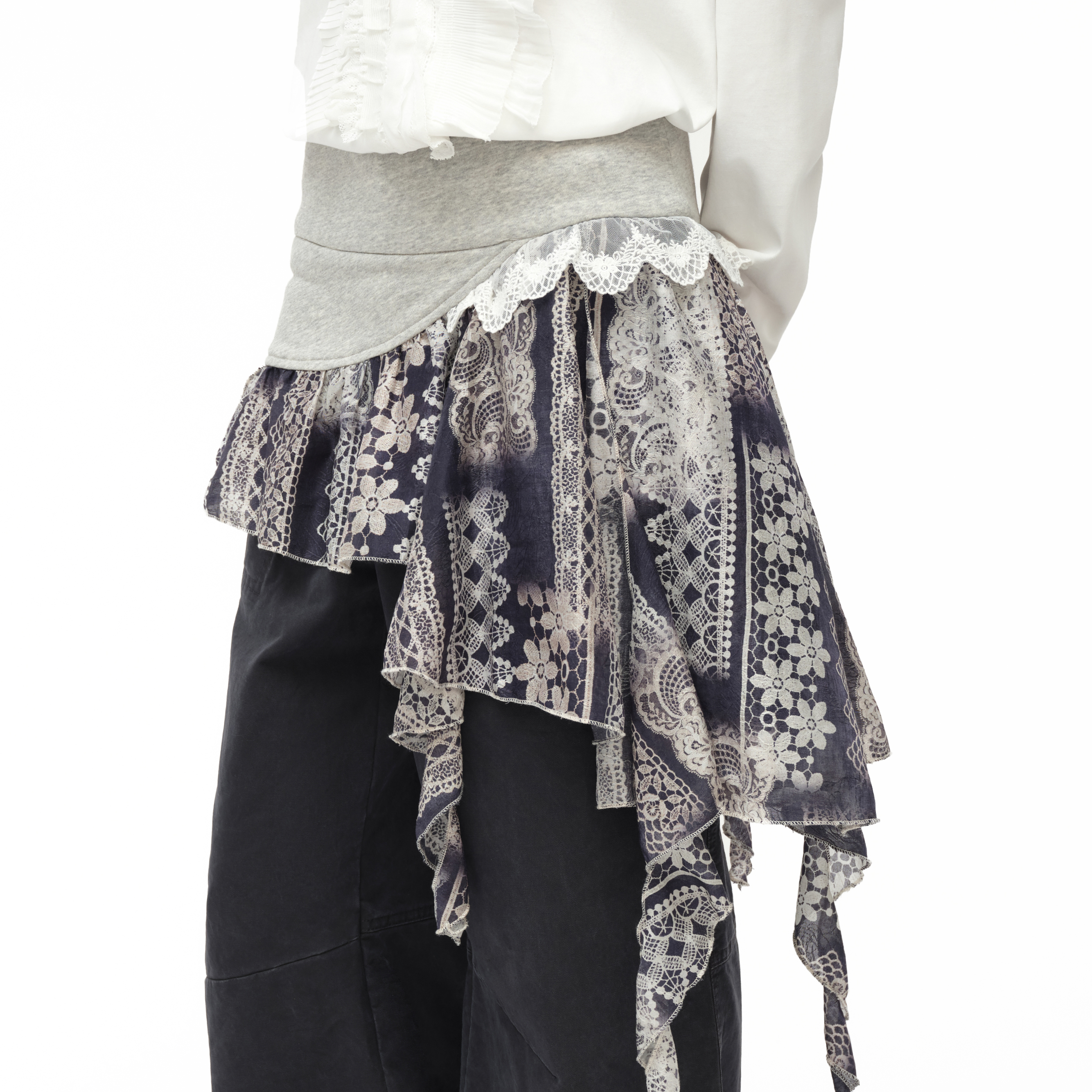 oinimi梦幻蕾丝拼接裙片