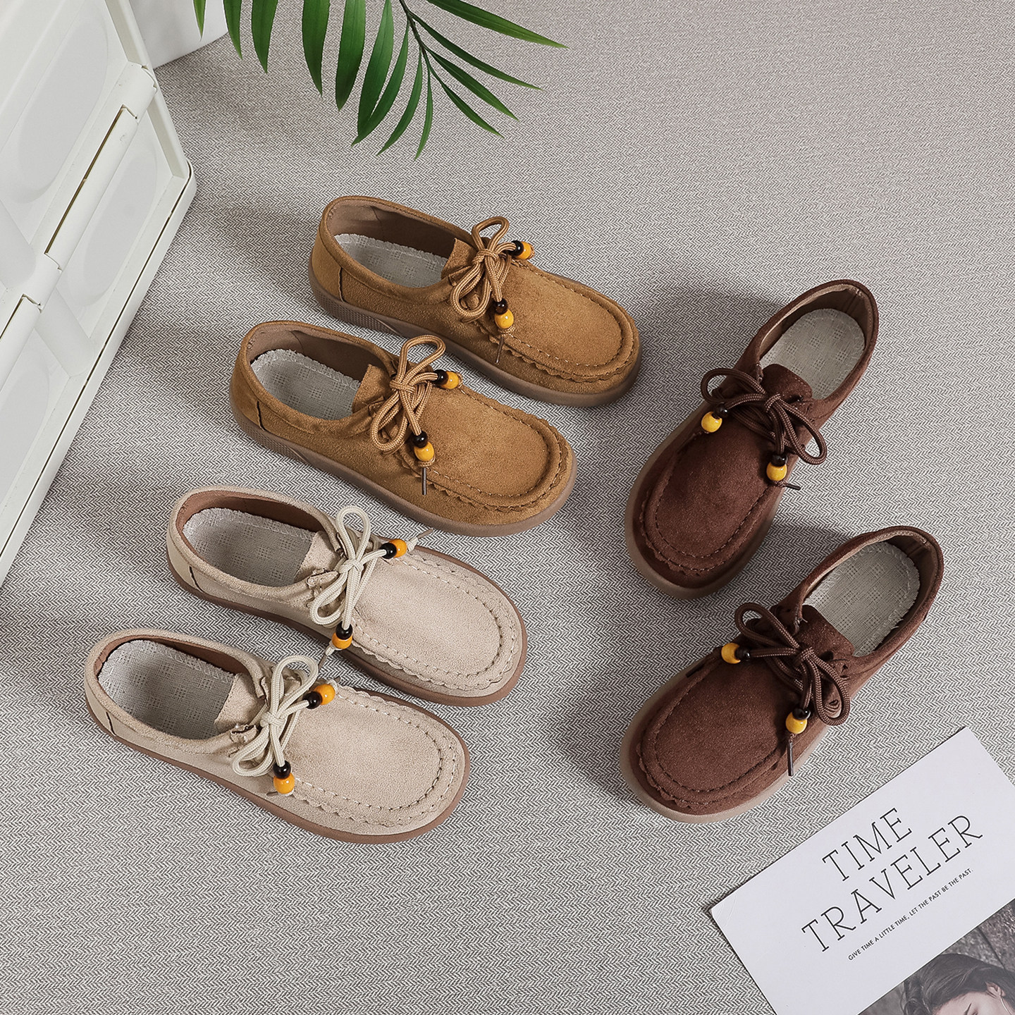 春秋新老北京布鞋女软底百搭复古风妈妈鞋休闲轻便女士单鞋勃肯鞋 - 初见匠心鞋坊出品