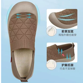 月子鞋 老北京布鞋 高弹飞织软底透气舒适百搭时尚 拖鞋 棉拖布鞋 女