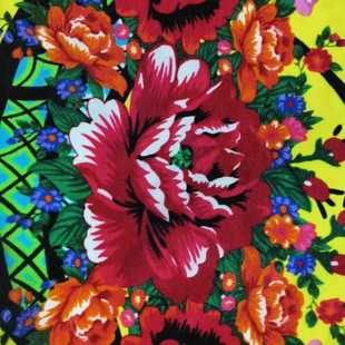 彝族新款头巾少数民族传统包头巾纯棉高颜值花边大凉山新中式老式