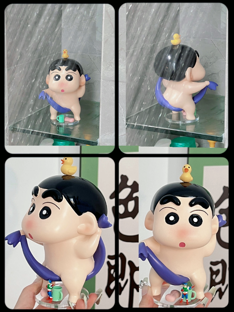 野原新之助蜡笔小新手办蜡笔小新