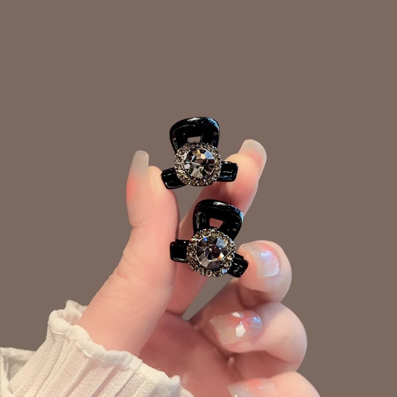 水钻蝴蝶结抓夹小号碎发刘海夹