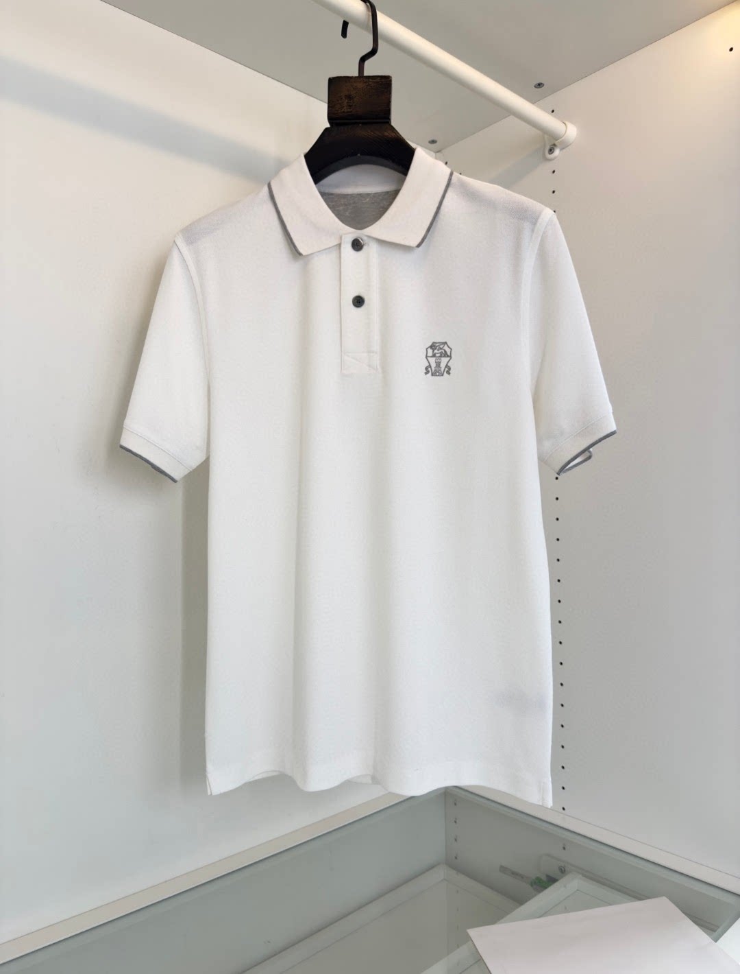 意式老钱风男装26早春新款商务休闲百搭大码男士翻领POLO衫短袖