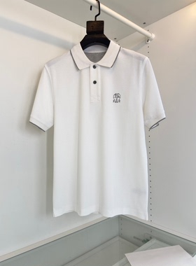 意式老钱风男装26早春新款商务休闲百搭大码男士翻领POLO衫短袖
