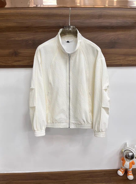 意式ZZ老钱风立领商务休闲夹克2026春款慵懒简约休闲百搭男装外套