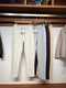 6800 本25早秋纯色无logo小直筒简约休闲裤 老钱风轻奢男装 高版