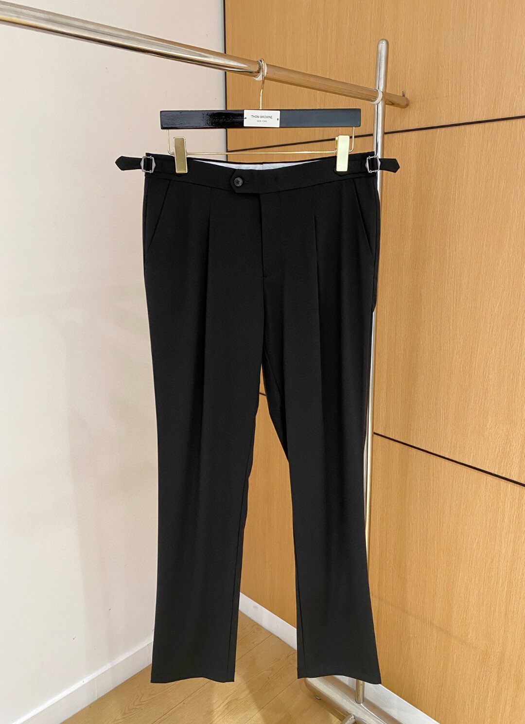 意式老钱风轻奢男装256春秋经典款天丝混纺直筒百搭商务休闲西裤