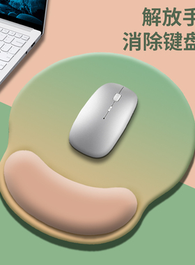 创意鼠标垫护腕硅胶3d电脑办公男女生护手腕垫手托滑鼠垫防腱鞘炎