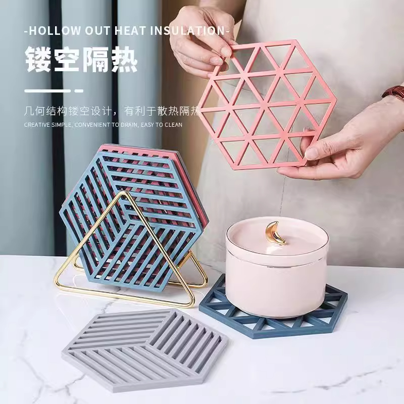 防烫硅胶耐高温创意隔热垫
