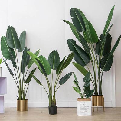 nordic large indoor fake flower pot plant living room