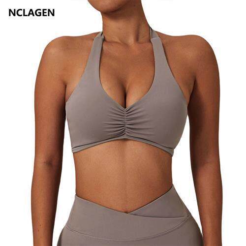 Sports Bra High Support Impact Fitness Soft Elastic Gym Yoga
