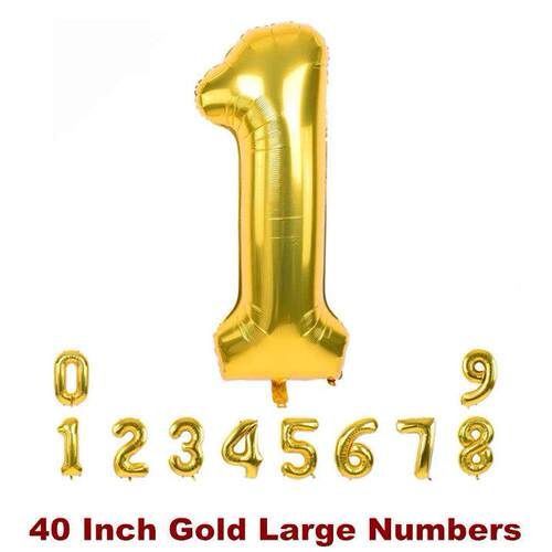 Balloon Numbers 40 Inch Birthday Party Graduation Festival