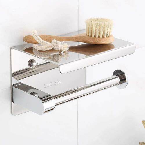 Toilet tissue holder 304 stainless steel roll paper rack