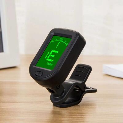 JT-02 Clip-On Electronic Guitar Tuner Digital Tone Tuner for