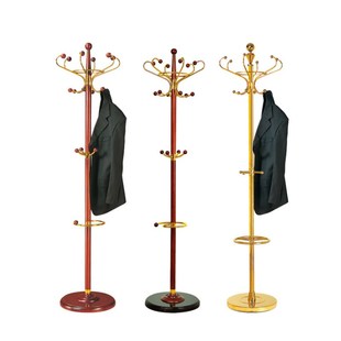 酒店客房落地挂衣架西服架简约时尚 豪华套房实木衣架 高档衣帽架