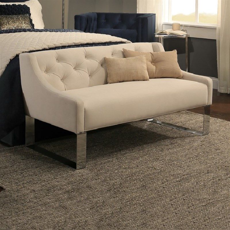 高端美式床尾凳卧室床尾沙发高靠背餐桌椅长凳衣帽间金属脚换鞋凳,住宅家具,床尾凳/长凳,淘宝优惠券,粉丝福利购,淘宝优惠卷