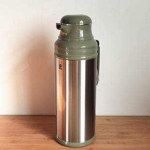 清水热水瓶家用不锈钢保温壶大容量茶瓶5磅学生宿舍暖瓶商用户外