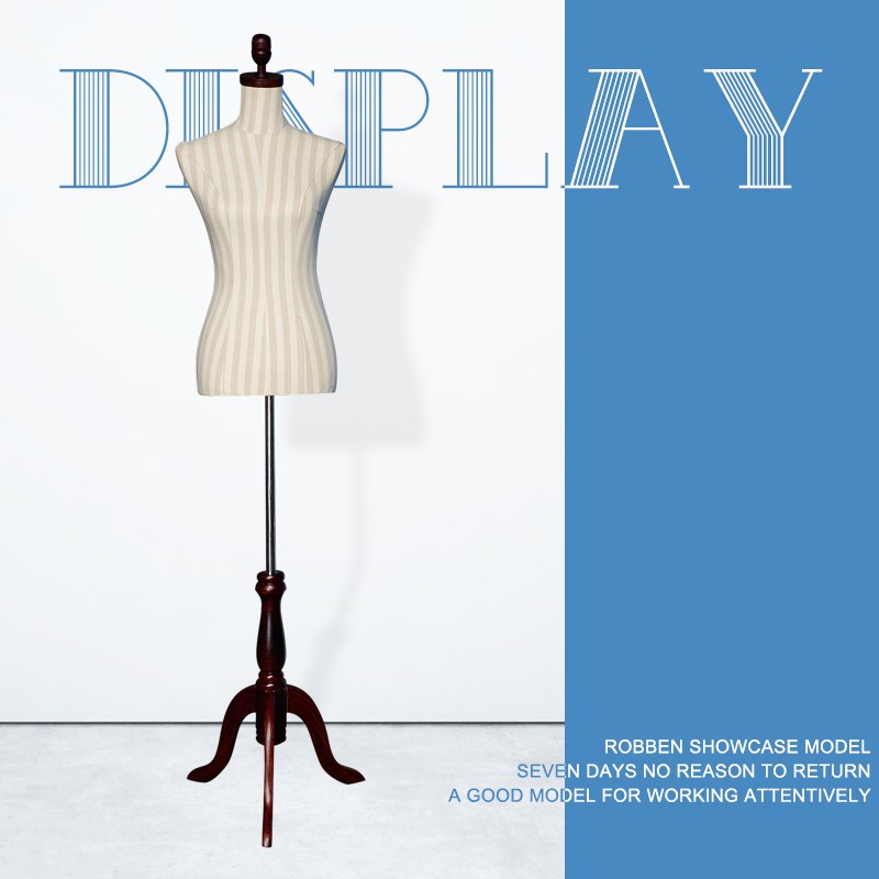 添工模特道具女半身模特橱窗橱柜展示模特支架女服装模特复古模特