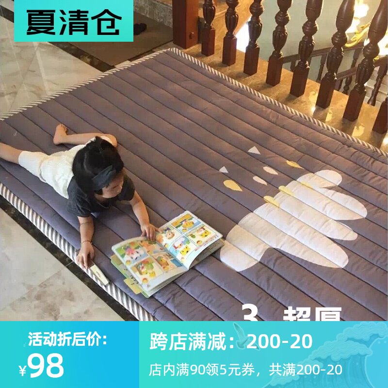加厚宝宝爬行垫防滑无毒无味儿童地垫游戏毯可折叠客厅婴儿爬爬垫