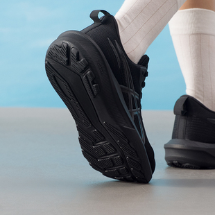 亚瑟士跑步鞋女鞋新款运动鞋GT1000 14黑武士透气健身训练鞋