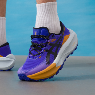 asics亚瑟士越野跑鞋男鞋26新款TRABUCO MAX 5缓震运动鞋1011C164