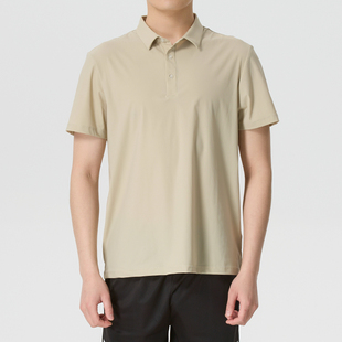 斯凯奇男性针织短袖POLO衫T恤26夏季新款透气半袖运动服P226M203
