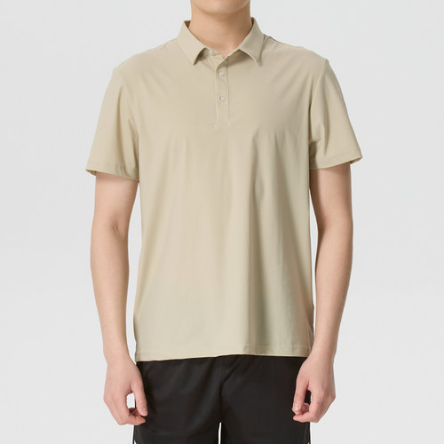 斯凯奇男性针织短袖POLO衫T恤26夏季新款透气半袖运动服P226M203